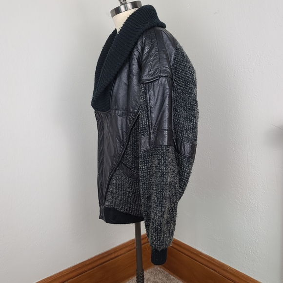 Vintage K. Cosa by Gabrielle Leather Bomber Jacket - Picture 3 of 13